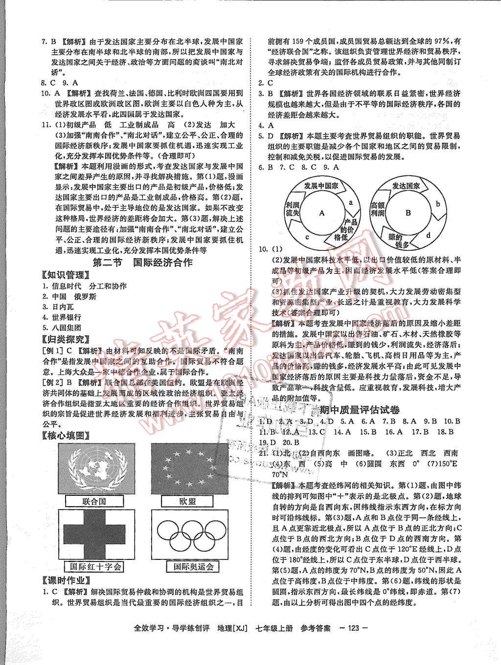 2015年全效學(xué)習(xí)七年級(jí)地理上冊(cè)湘教版 第15頁(yè)