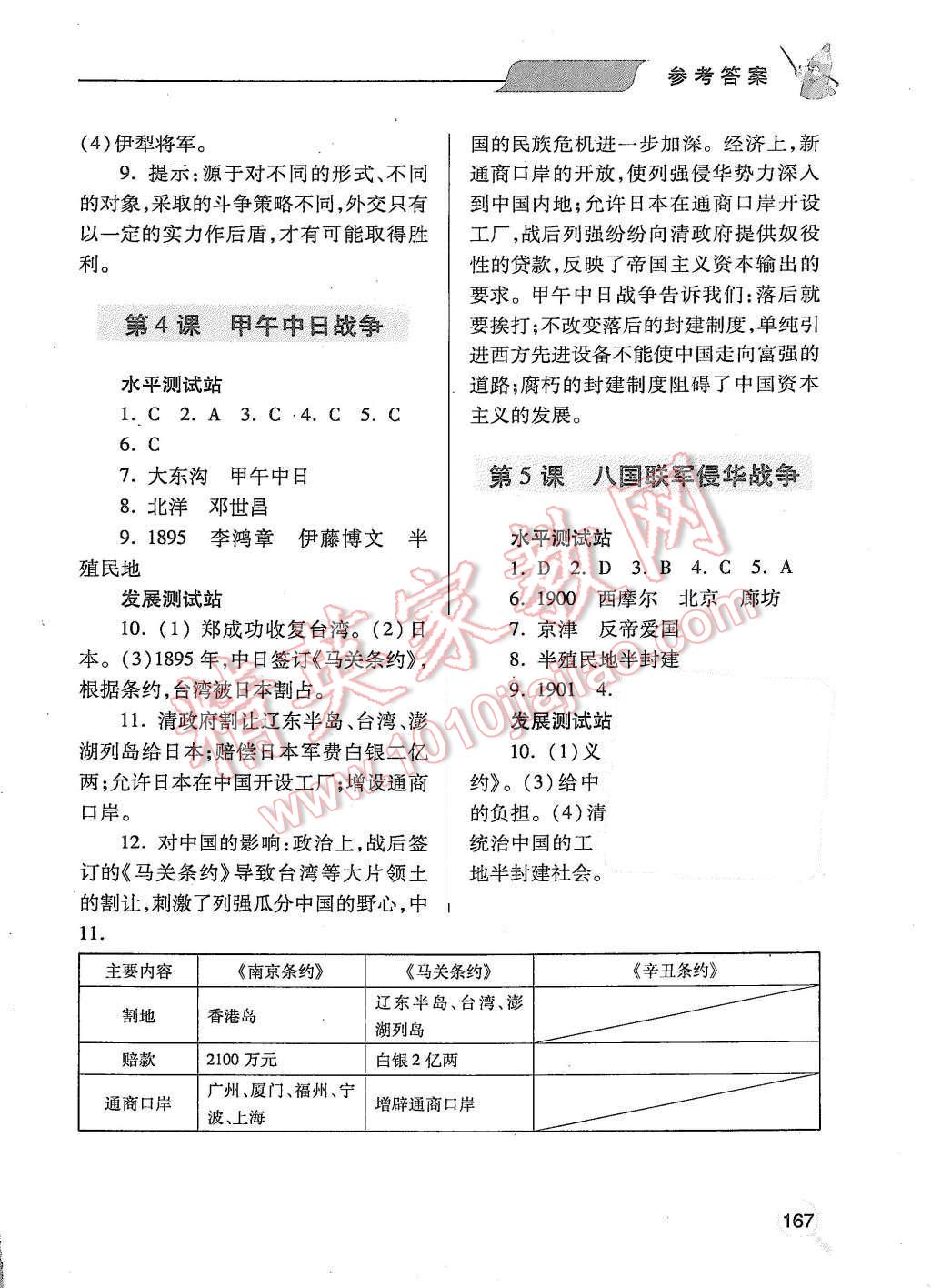 2015年新课堂同步学习与探究八年级历史上册 第2页