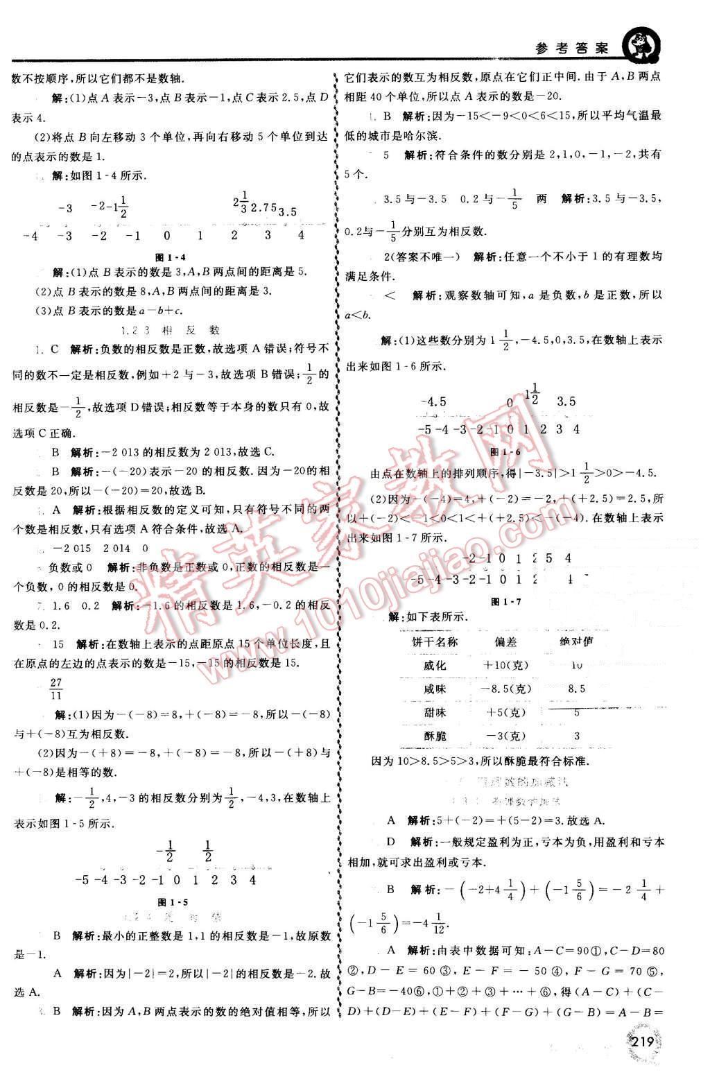 2015年初中一點通七彩課堂七年級數(shù)學上冊人教版 第2頁