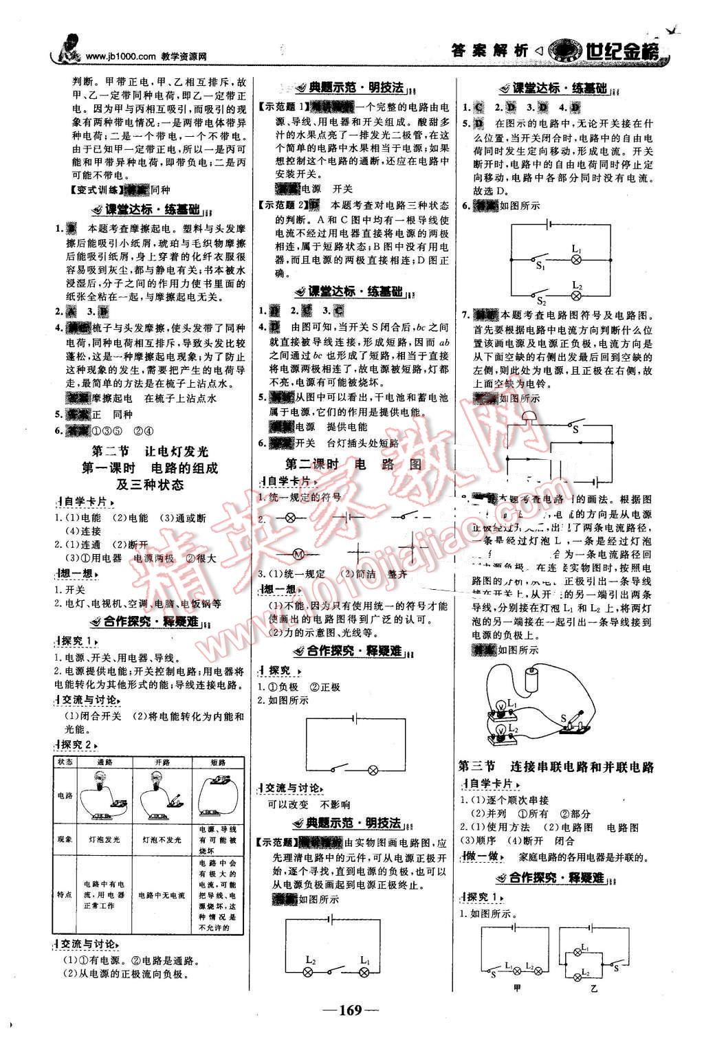 2015年世紀金榜金榜學案九年級物理全一冊滬科版 第6頁