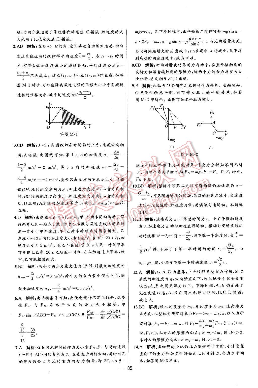 2015年同步導(dǎo)學(xué)案課時練高中物理必修1人教版 第27頁