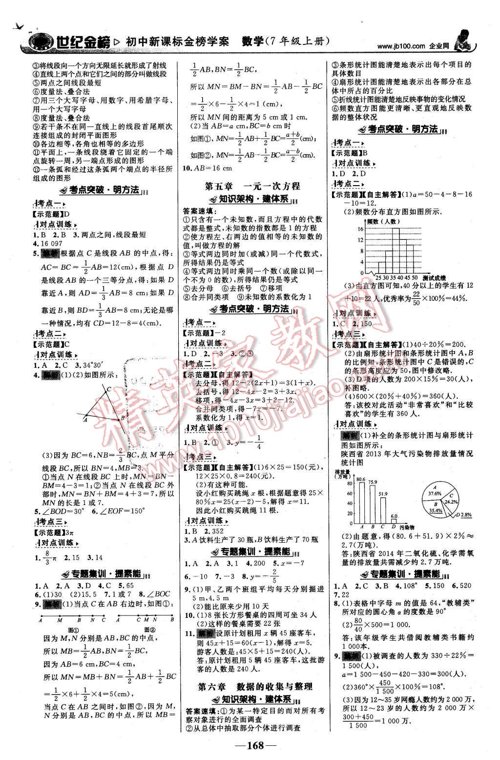 2015年世紀(jì)金榜金榜學(xué)案七年級數(shù)學(xué)上冊北師大版 第13頁