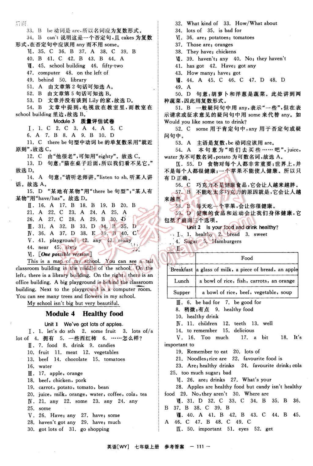 2015年全效學(xué)習(xí)七年級(jí)英語上冊(cè)外研版 第7頁