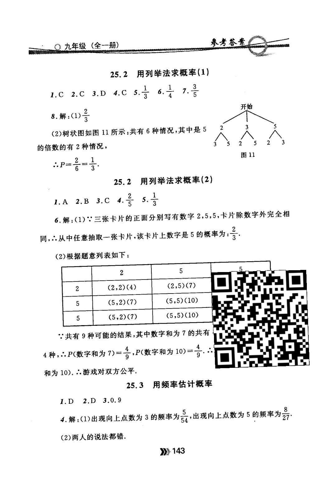 2015年金牌每課通九年級(jí)數(shù)學(xué)全一冊(cè)人教版 隨堂檢測(cè)第43頁