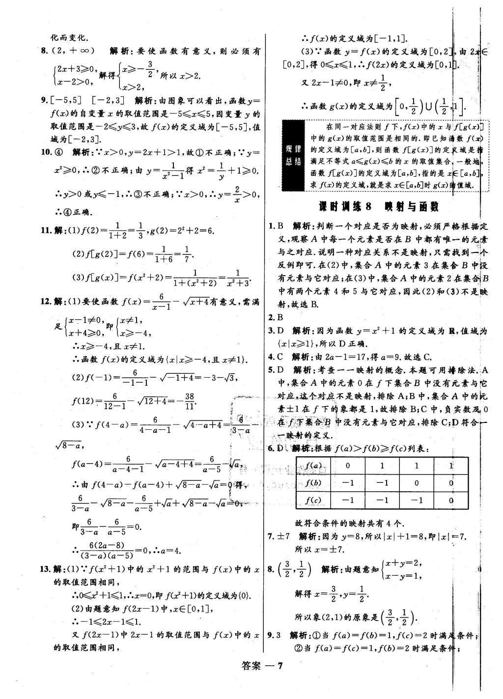 2015年高中同步測控優(yōu)化訓(xùn)練數(shù)學(xué)必修1人教B版 課時(shí)訓(xùn)練第22頁