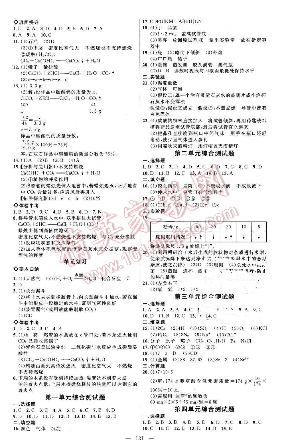 2015年细解巧练八年级化学全一册鲁教版 第6页