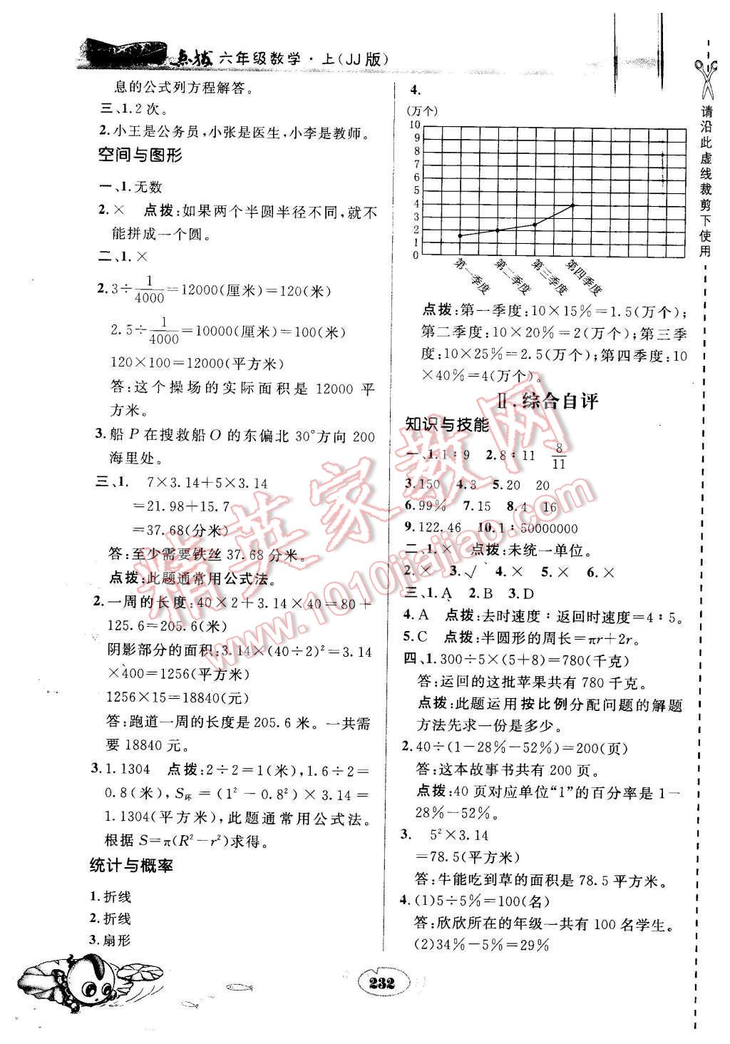 2015年特高級教師點撥六年級數學上冊冀教版 第30頁