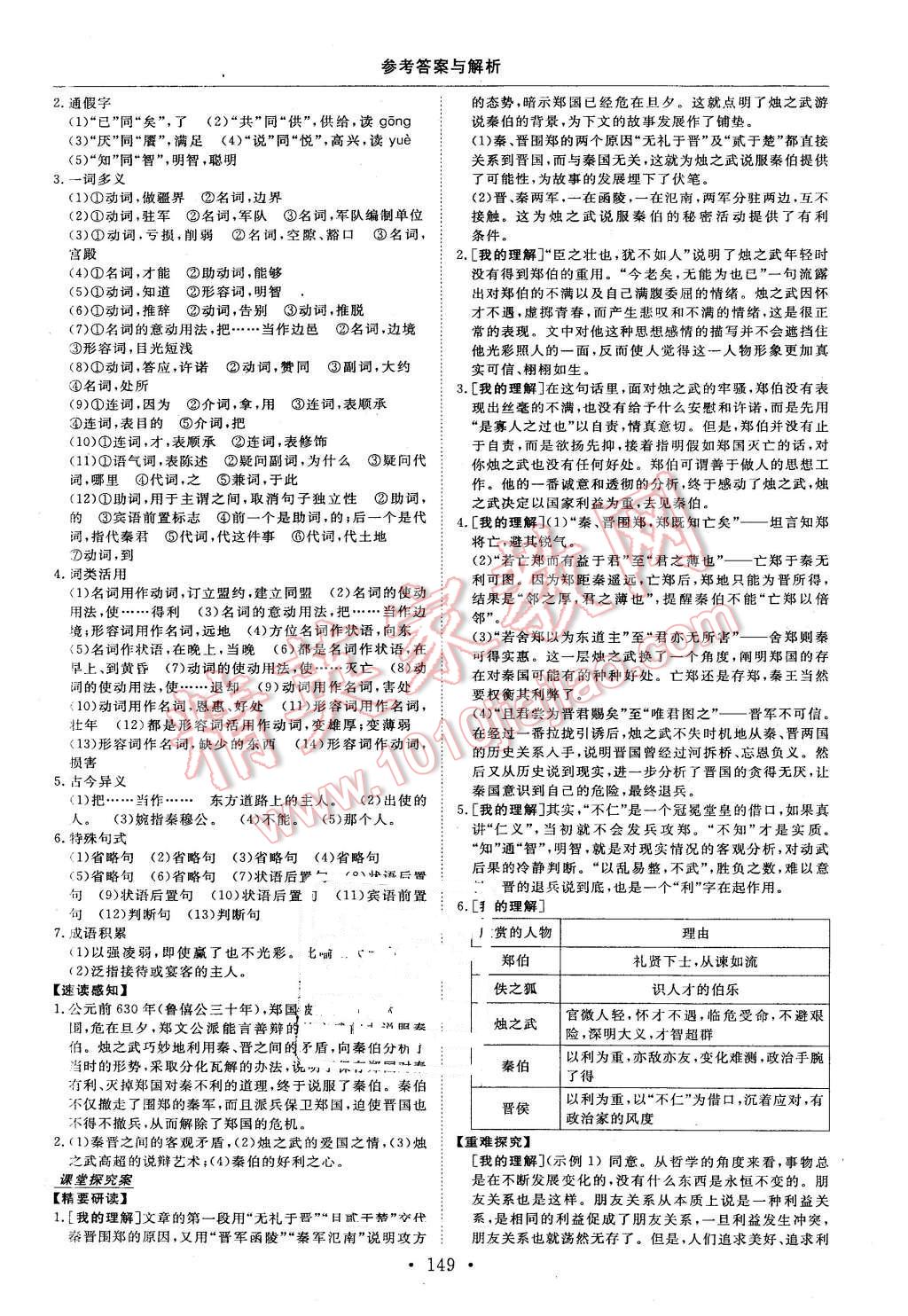 2015年高中同步創(chuàng)新課堂優(yōu)化方案語文必修1魯人版 第13頁