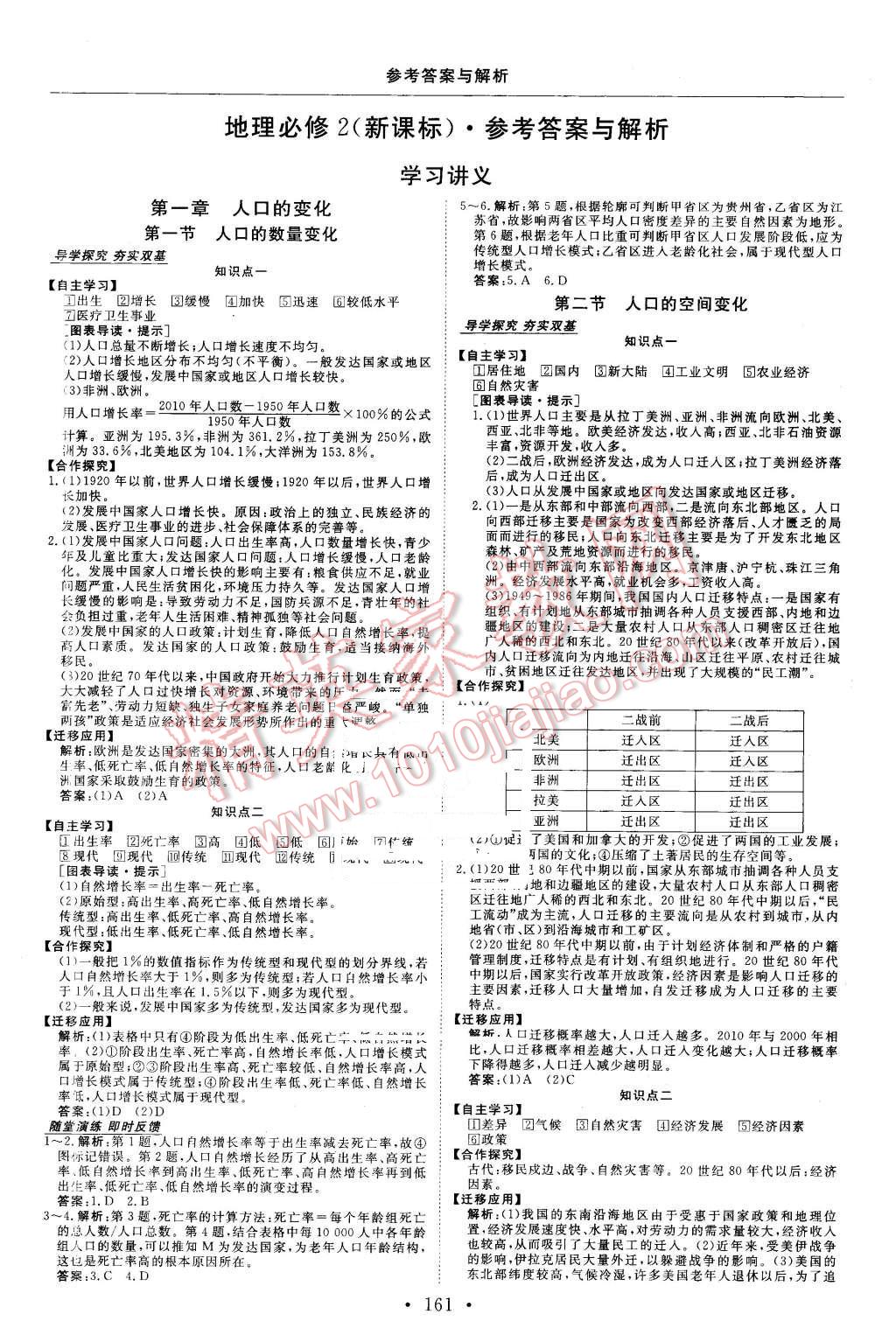 2015年高中同步創新課堂優化方案地理必修2 第1頁