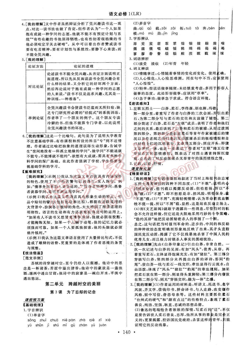 2015年高中同步創(chuàng)新課堂優(yōu)化方案語(yǔ)文必修1魯人版 第4頁(yè)