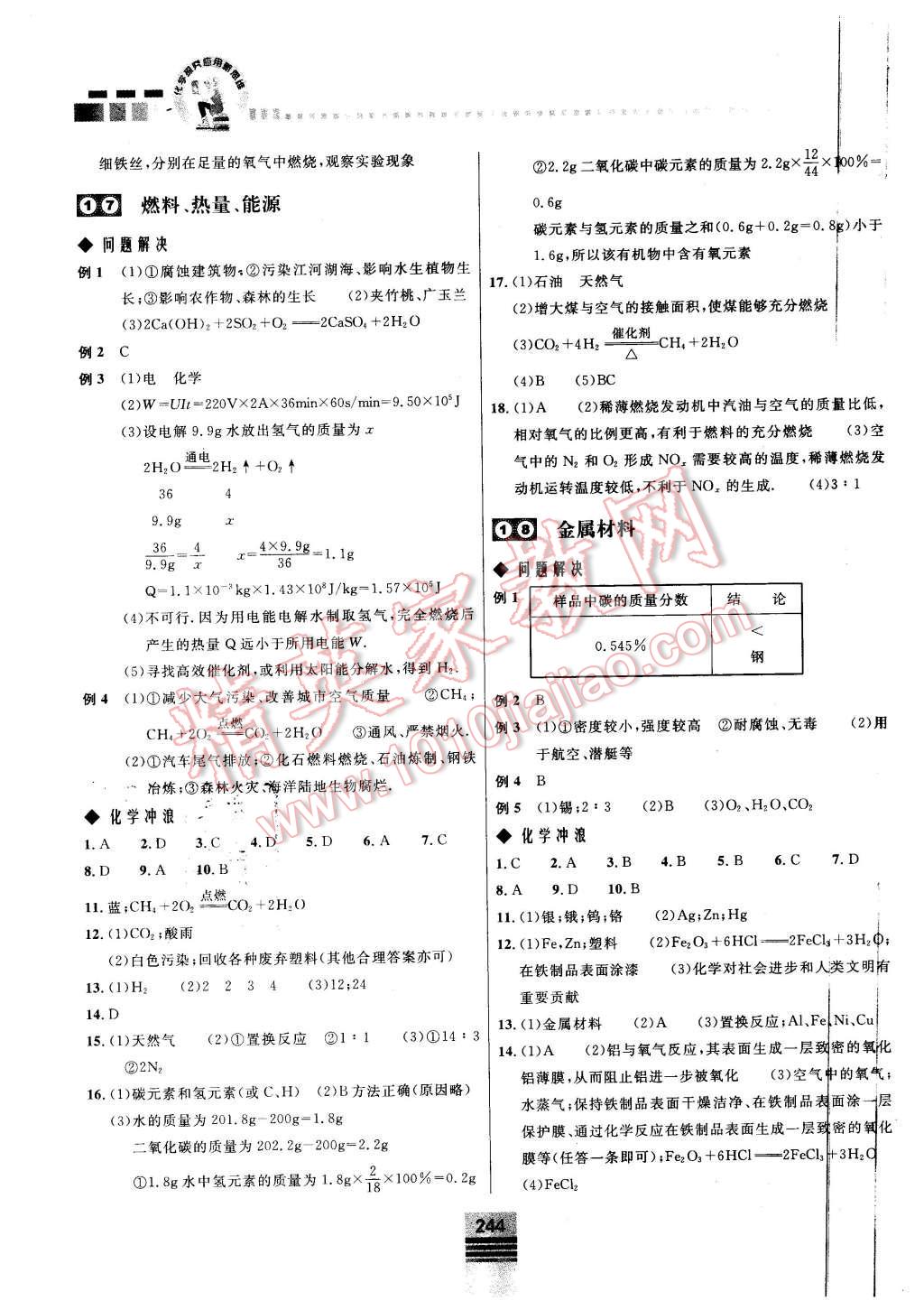 2016年探究應(yīng)用新思維九年級(jí)化學(xué) 第10頁