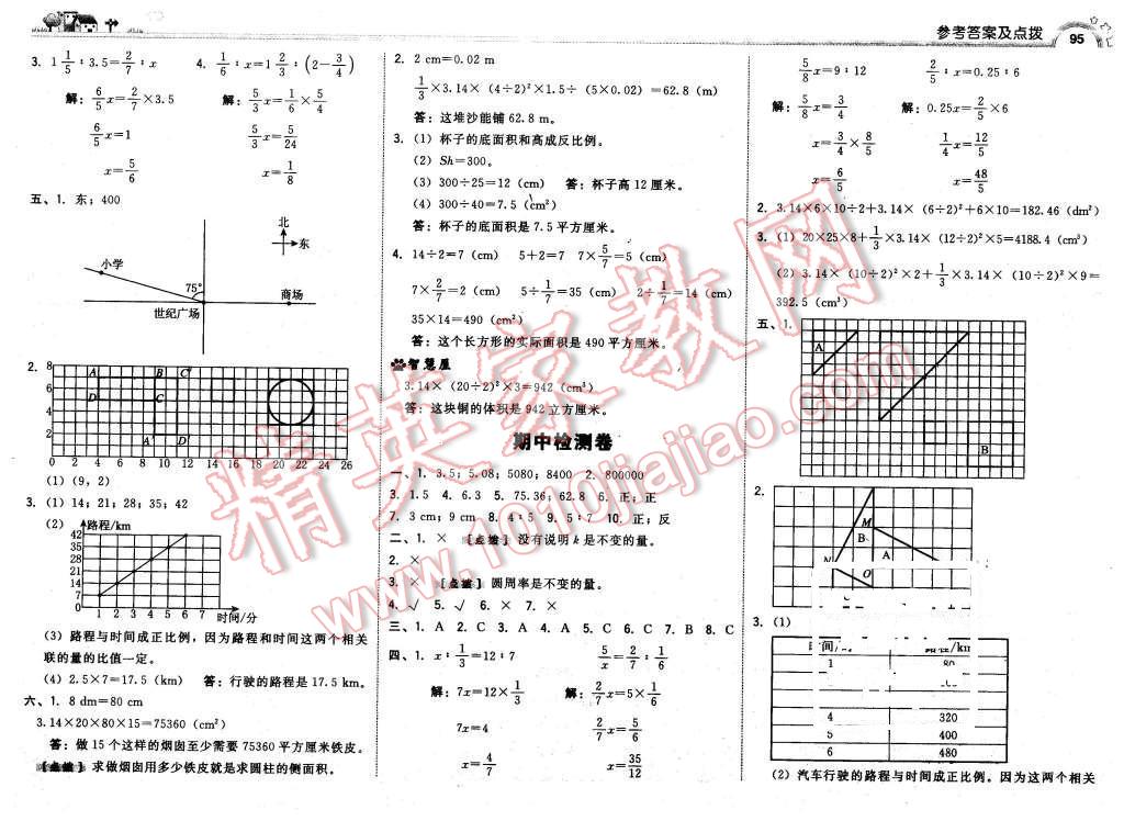 2016年綜合應(yīng)用創(chuàng)新題典中點(diǎn)六年級(jí)數(shù)學(xué)下冊(cè)北師大版 第13頁(yè)