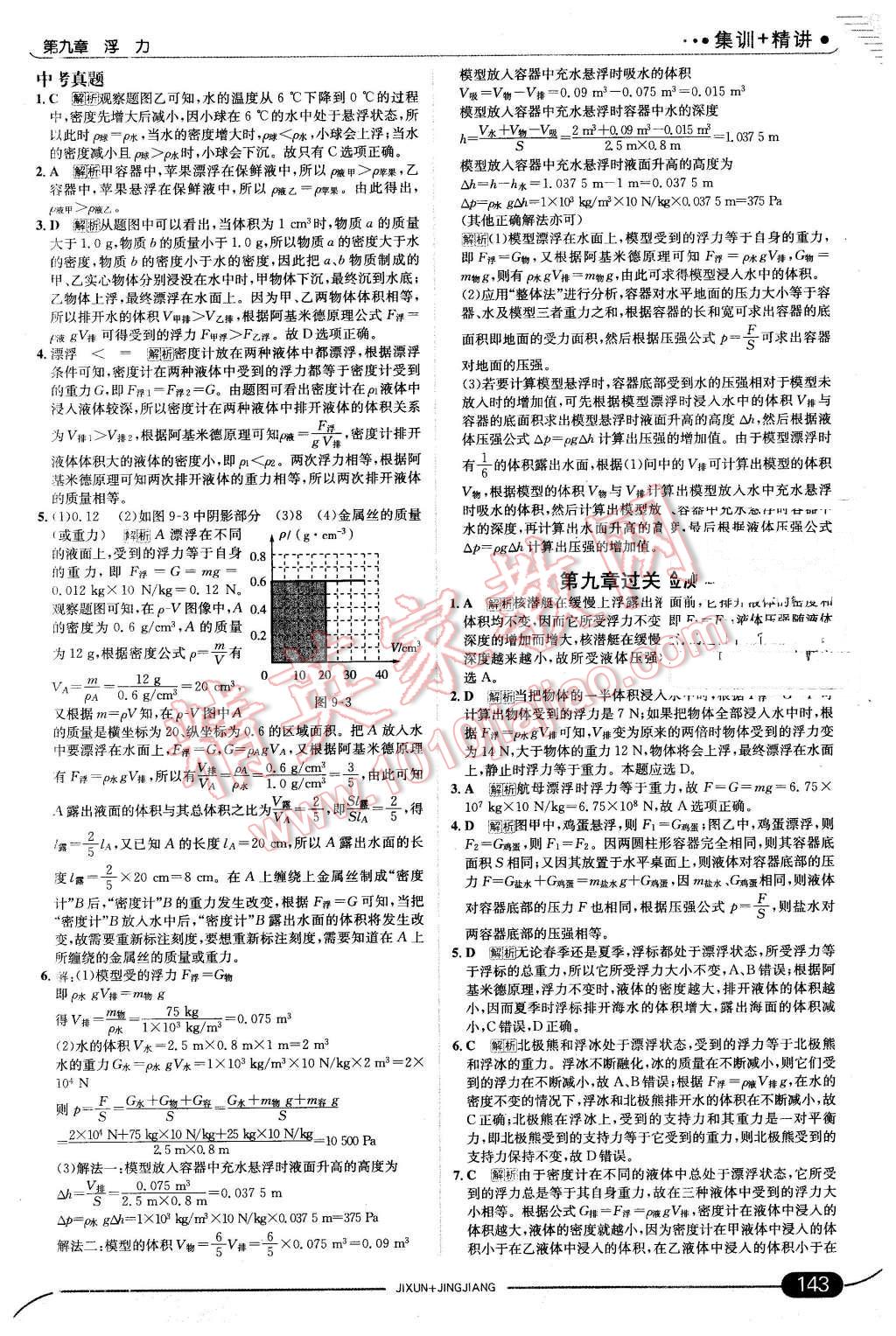 2016年走向中考考场八年级物理下册沪科版 第17页