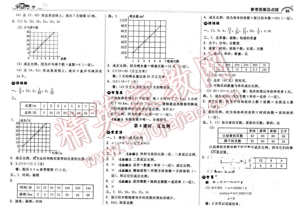 2016年綜合應(yīng)用創(chuàng)新題典中點六年級數(shù)學(xué)下冊北師大版 第11頁