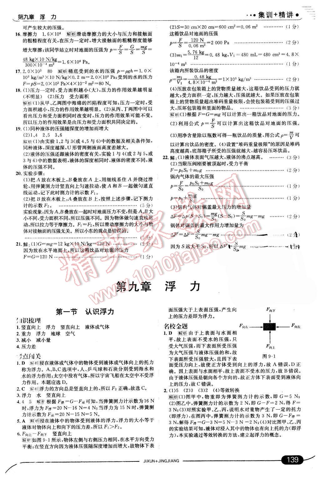 2016年走向中考考场八年级物理下册沪科版 第13页