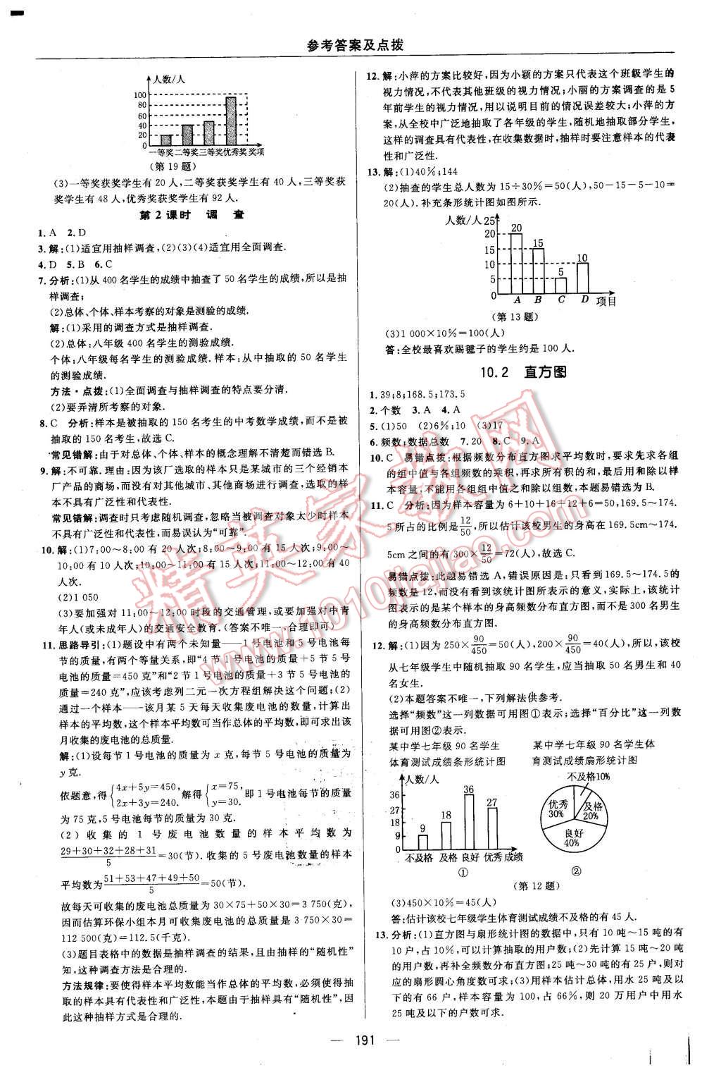 2016年综合应用创新题典中点七年级数学下册人教版 第43页