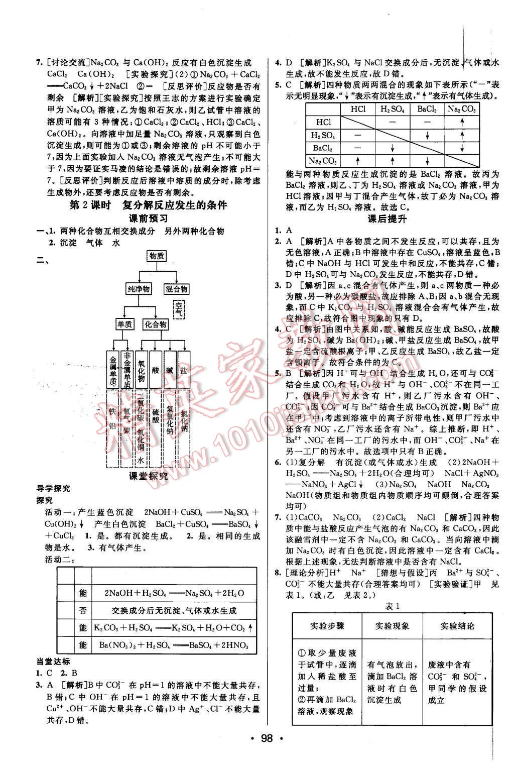 2016年同行学案九年级化学下册人教版 第12页