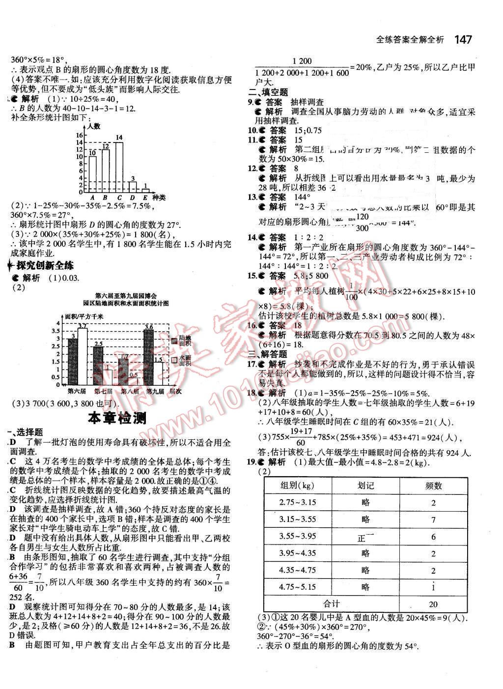 2016年5年中考3年模拟初中数学七年级下册人教版 第32页