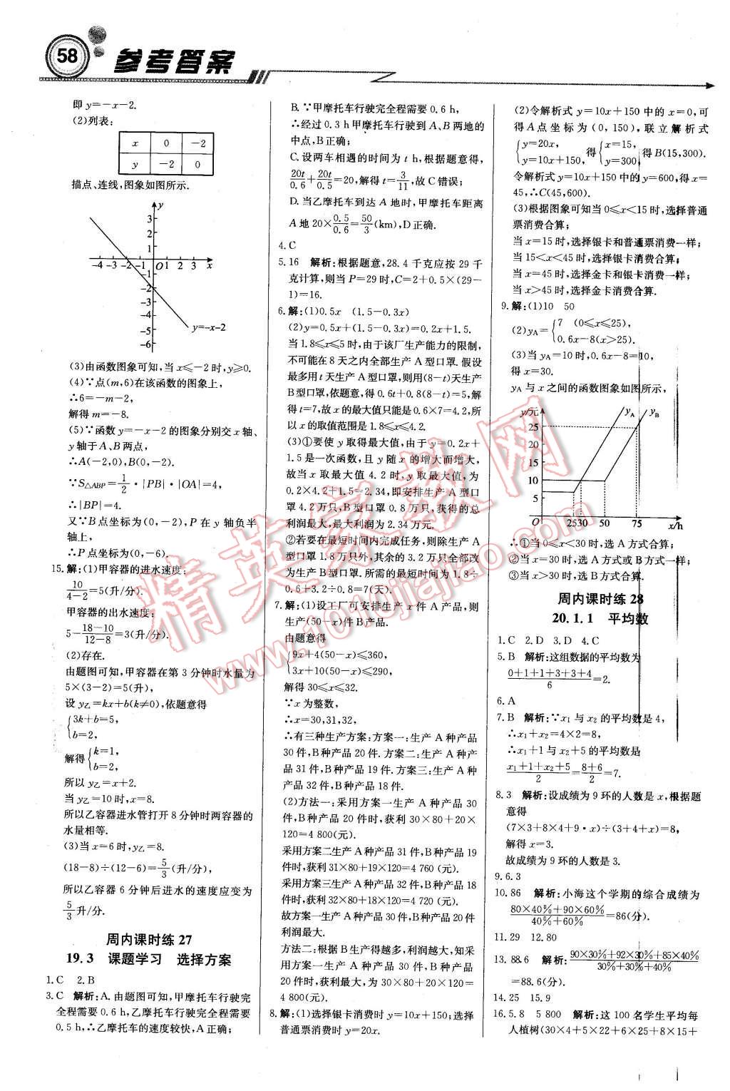 2016年輕巧奪冠周測(cè)月考直通中考八年級(jí)數(shù)學(xué)下冊(cè)人教版 第10頁(yè)