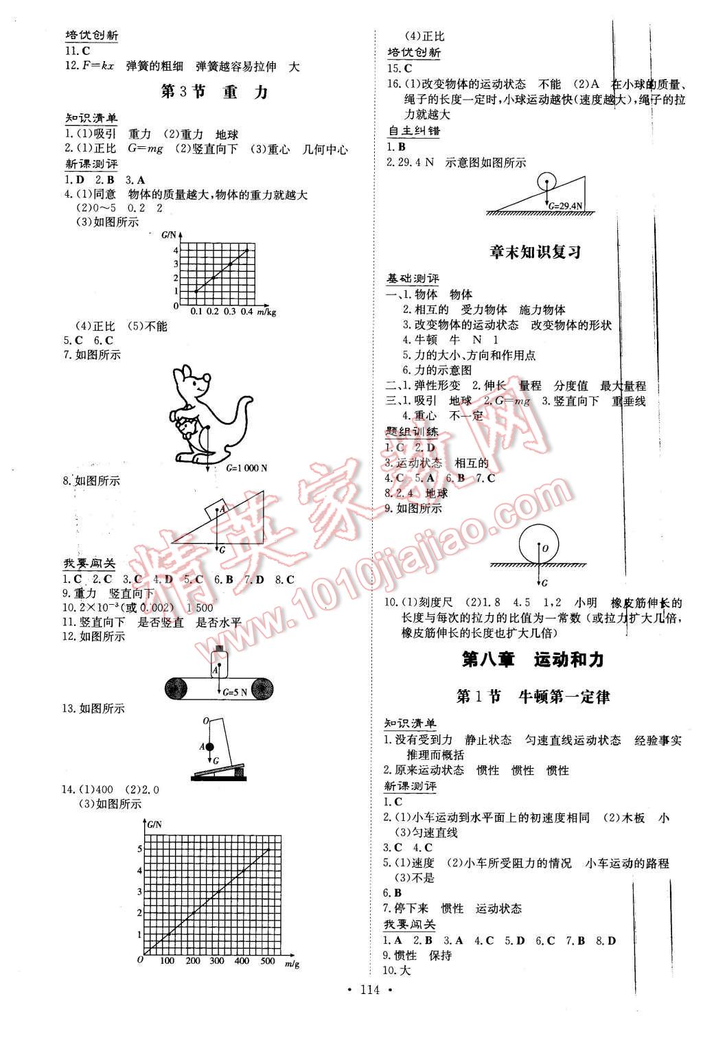 2016年A加練案課時(shí)作業(yè)本八年級(jí)物理下冊(cè)人教版 第2頁(yè)