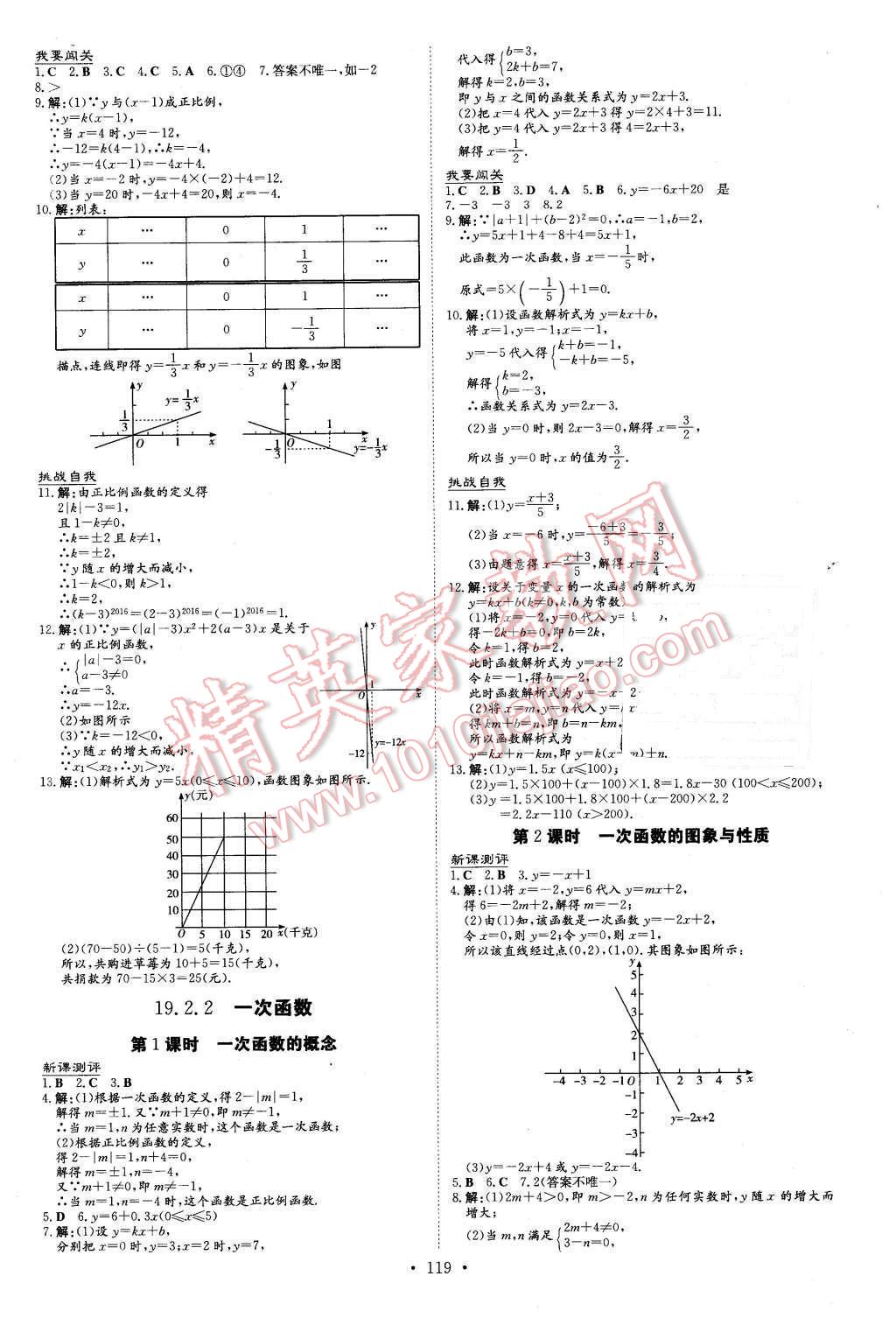 2016年A加練案課時(shí)作業(yè)本八年級(jí)數(shù)學(xué)下冊(cè)人教版 第15頁(yè)