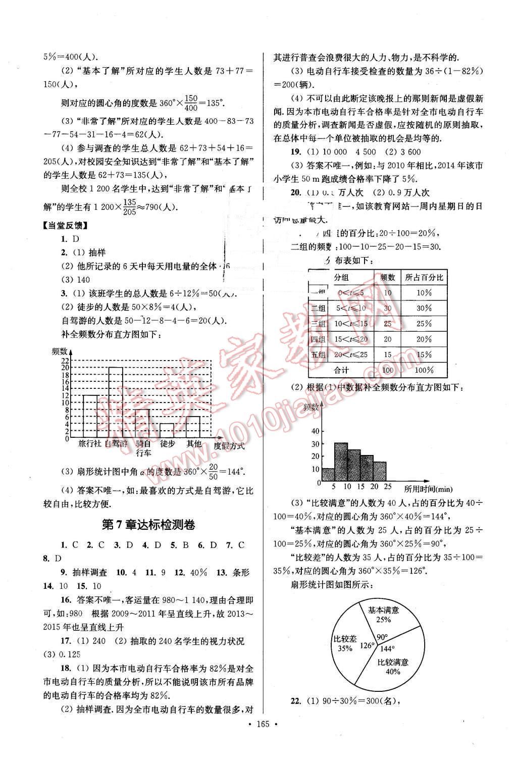 2016年南通小題課時作業(yè)本八年級數(shù)學下冊江蘇版 第5頁