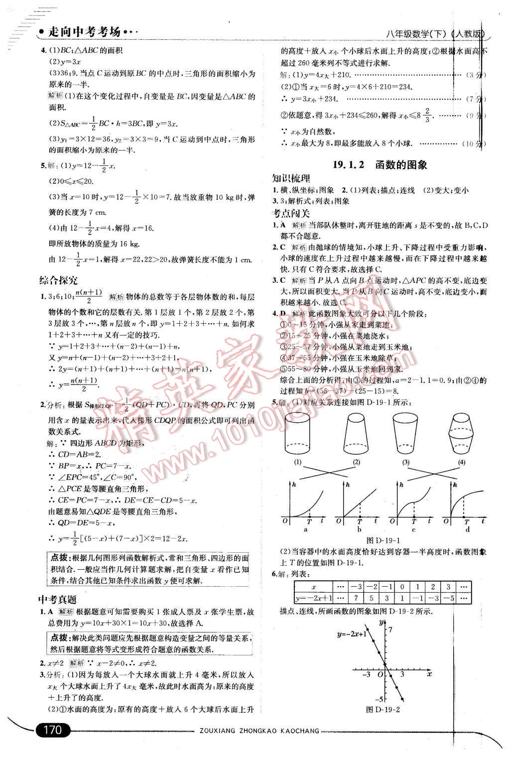 2016年走向中考考場八年級數(shù)學下冊人教版 第28頁