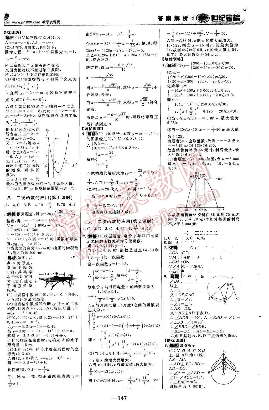 2016年世紀金榜金榜學案九年級數(shù)學下冊湘教版 第16頁