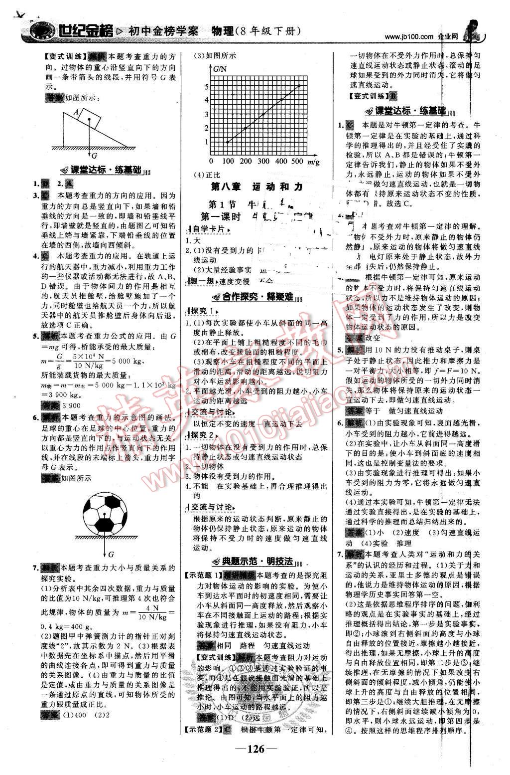 2016年世紀(jì)金榜金榜學(xué)案八年級(jí)物理下冊(cè)人教版 第3頁(yè)