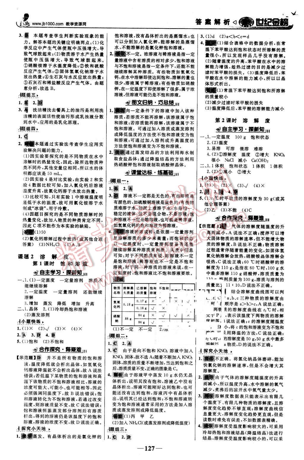 2016年世紀(jì)金榜金榜學(xué)案九年級化學(xué)下冊人教版 第4頁