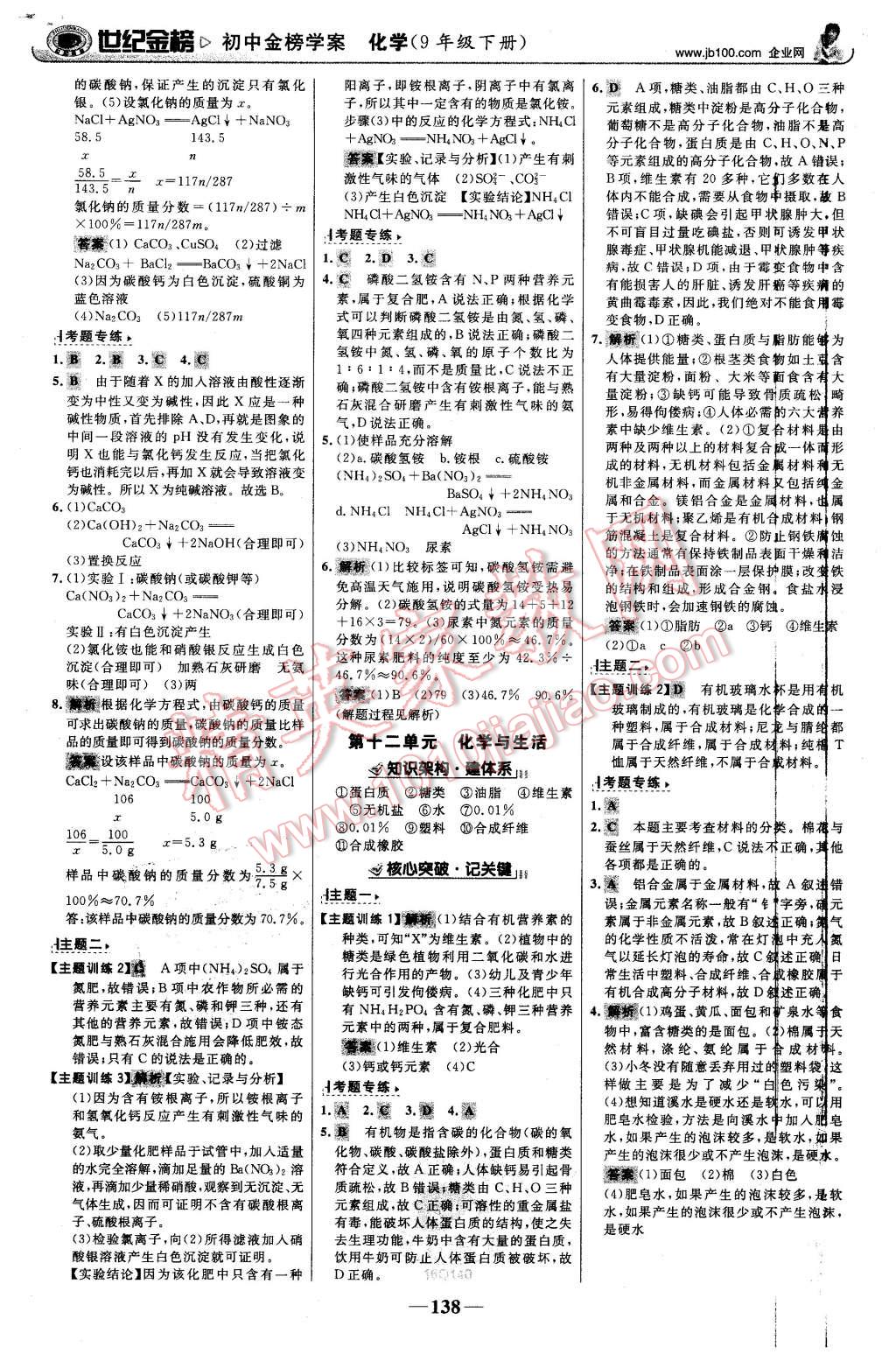 2016年世紀金榜金榜學(xué)案九年級化學(xué)下冊人教版 第15頁