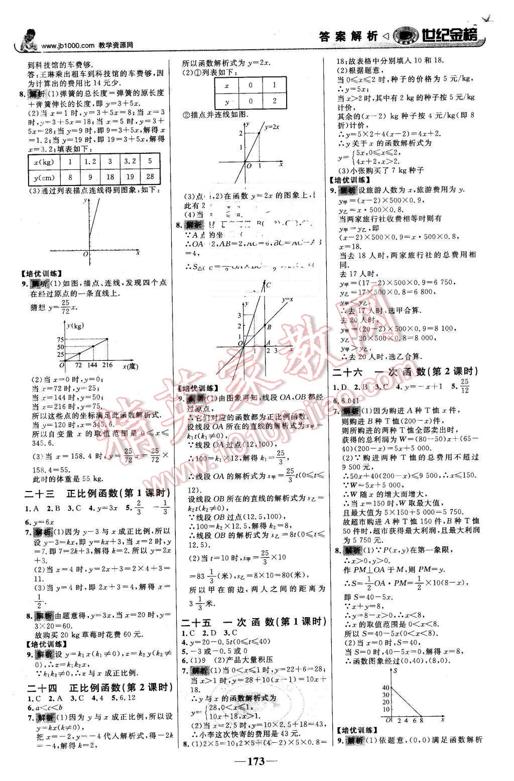 2016年世纪金榜金榜学案八年级数学下册人教版 第18页