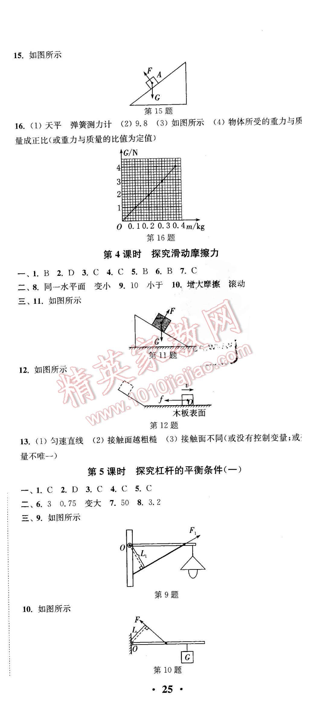 2016年通城學(xué)典活頁(yè)檢測(cè)八年級(jí)物理下冊(cè)滬粵版 第2頁(yè)