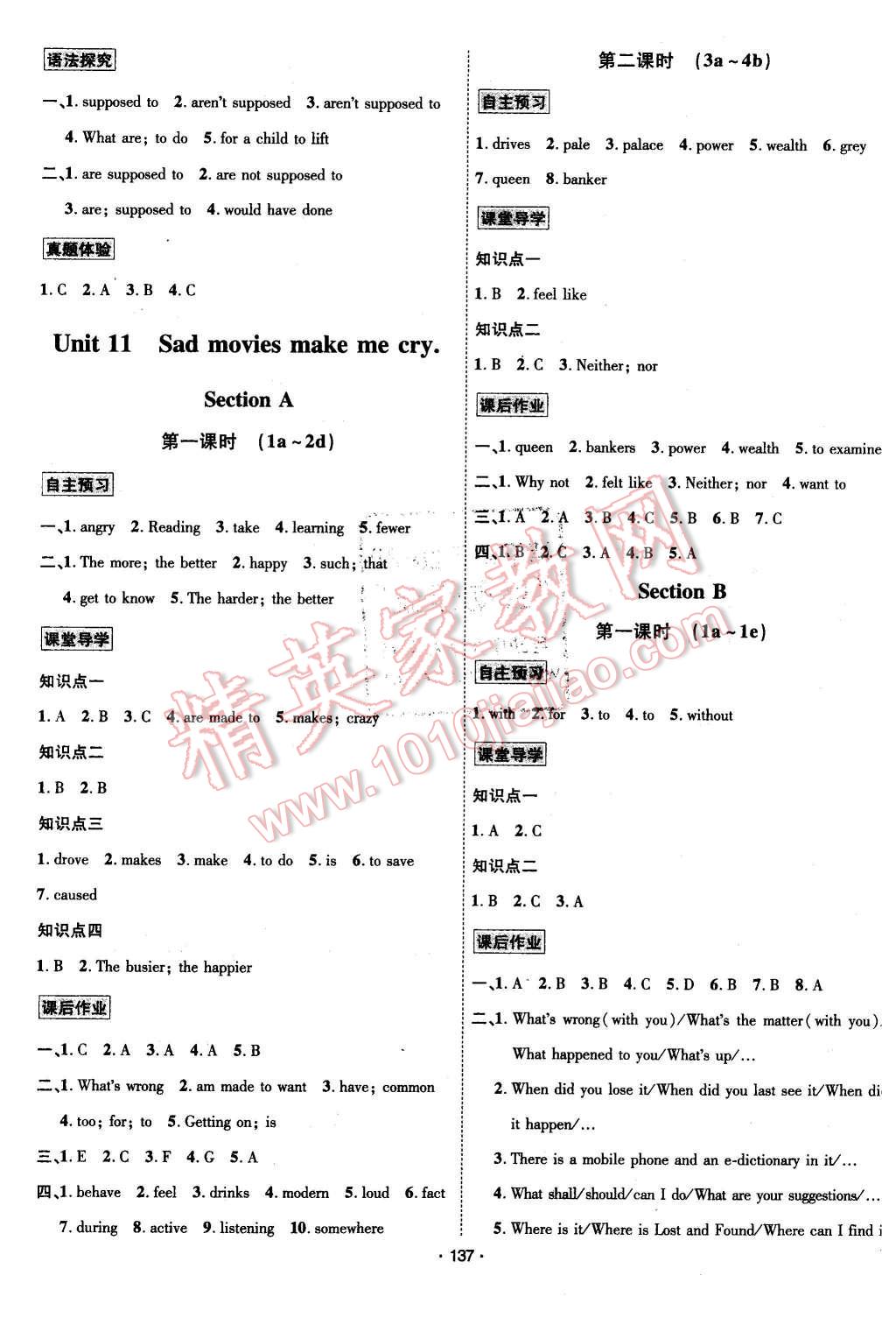 2016年優(yōu)學(xué)名師名題九年級英語下冊人教版 第5頁