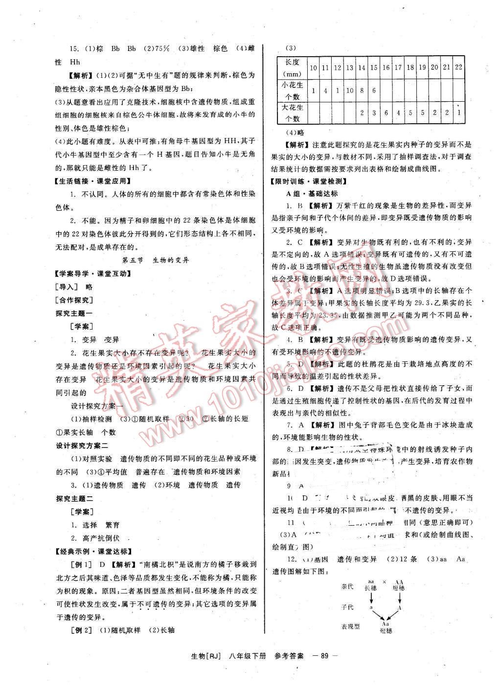 2016年全效學習八年級地理下冊人教版 第9頁