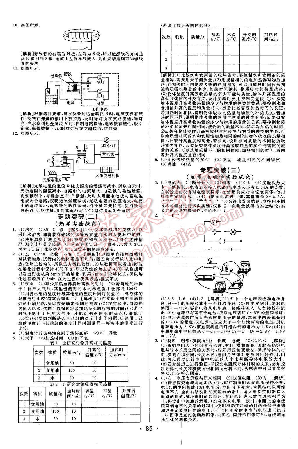 2015年期末考向标海淀新编跟踪突破测试卷九年级物理全一册沪科版 第9页