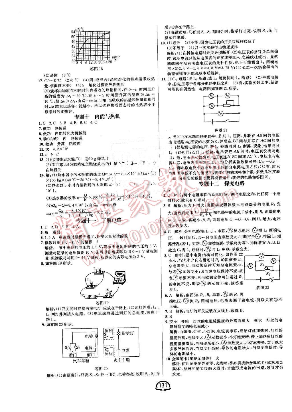 2016年鐘書(shū)金牌新教材全練九年級(jí)物理下冊(cè)滬科版 第9頁(yè)