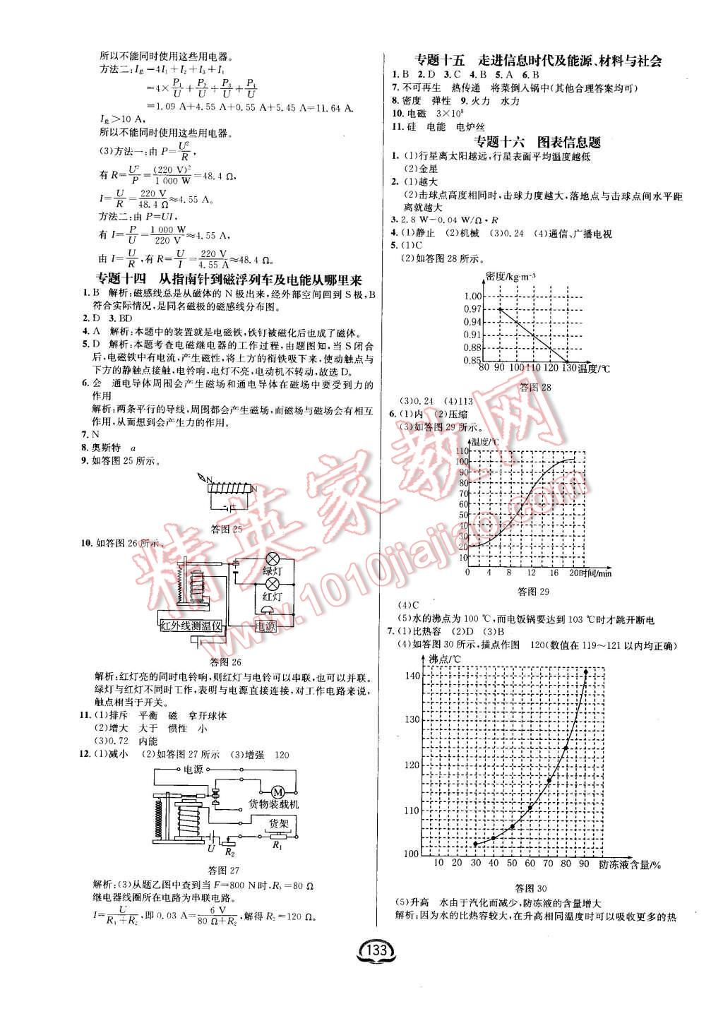 2016年鐘書(shū)金牌新教材全練九年級(jí)物理下冊(cè)滬科版 第11頁(yè)