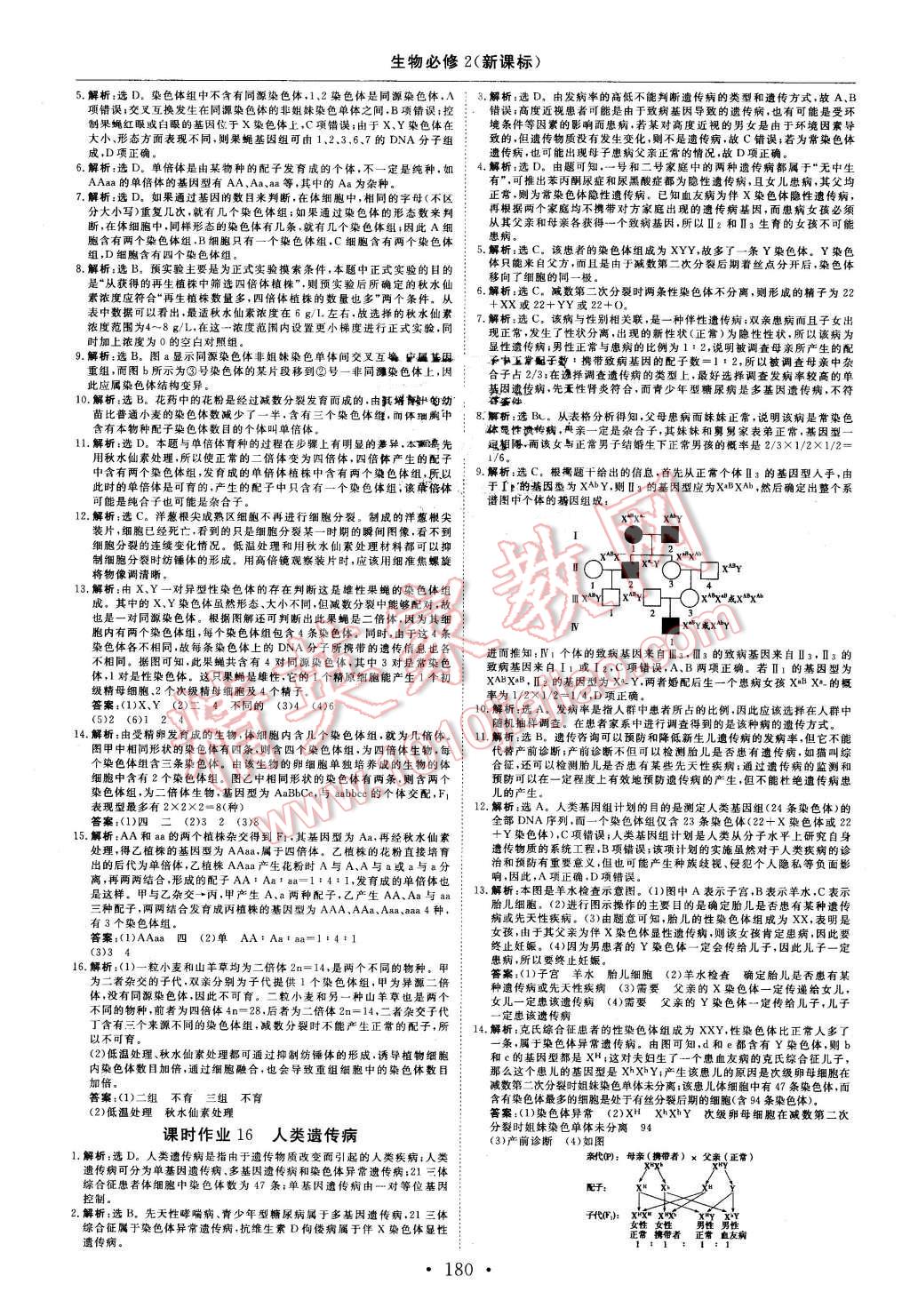 2015年高中同步創(chuàng)新課堂優(yōu)化方案生物必修2 第28頁