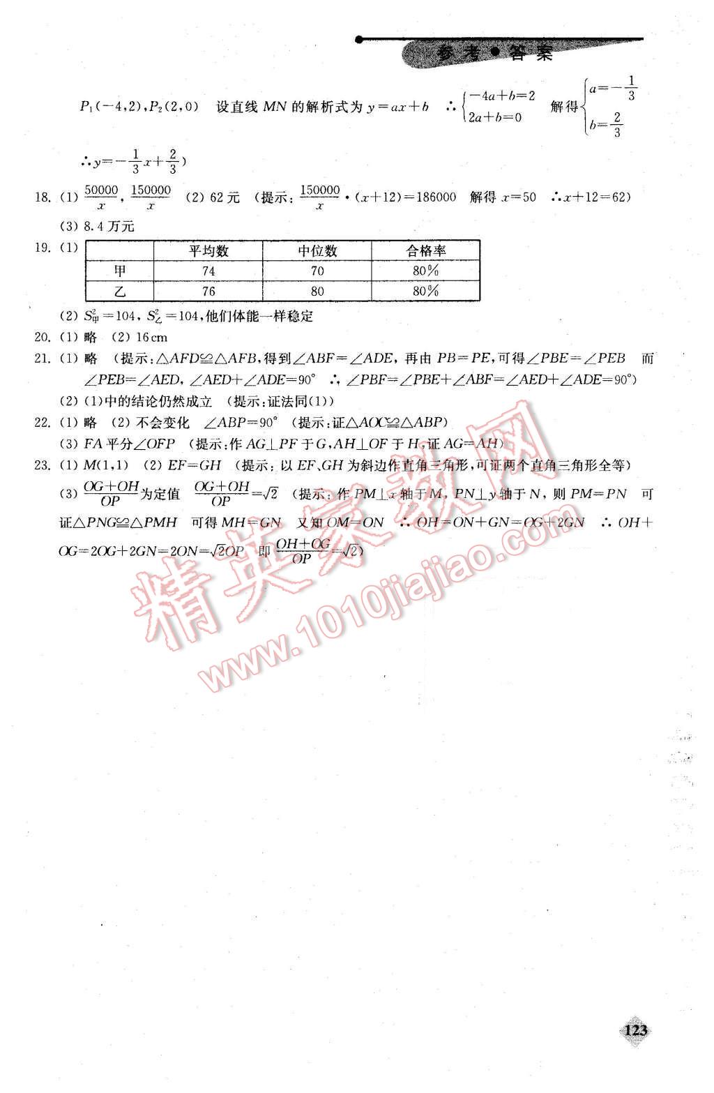 2016年初中數(shù)學丟分題每節(jié)一練八年級下冊 第21頁