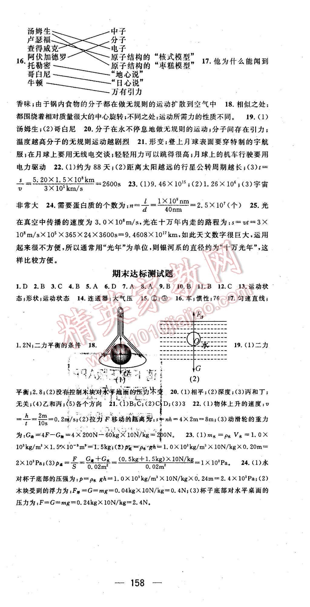 2016年精英新課堂八年級物理下冊滬粵版 第18頁