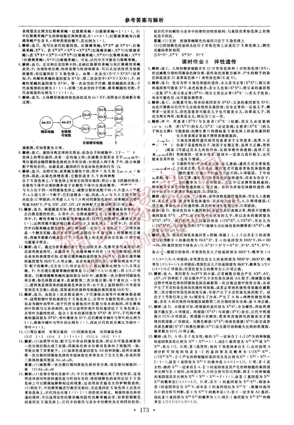 2015年高中同步創(chuàng)新課堂優(yōu)化方案生物必修2 第21頁