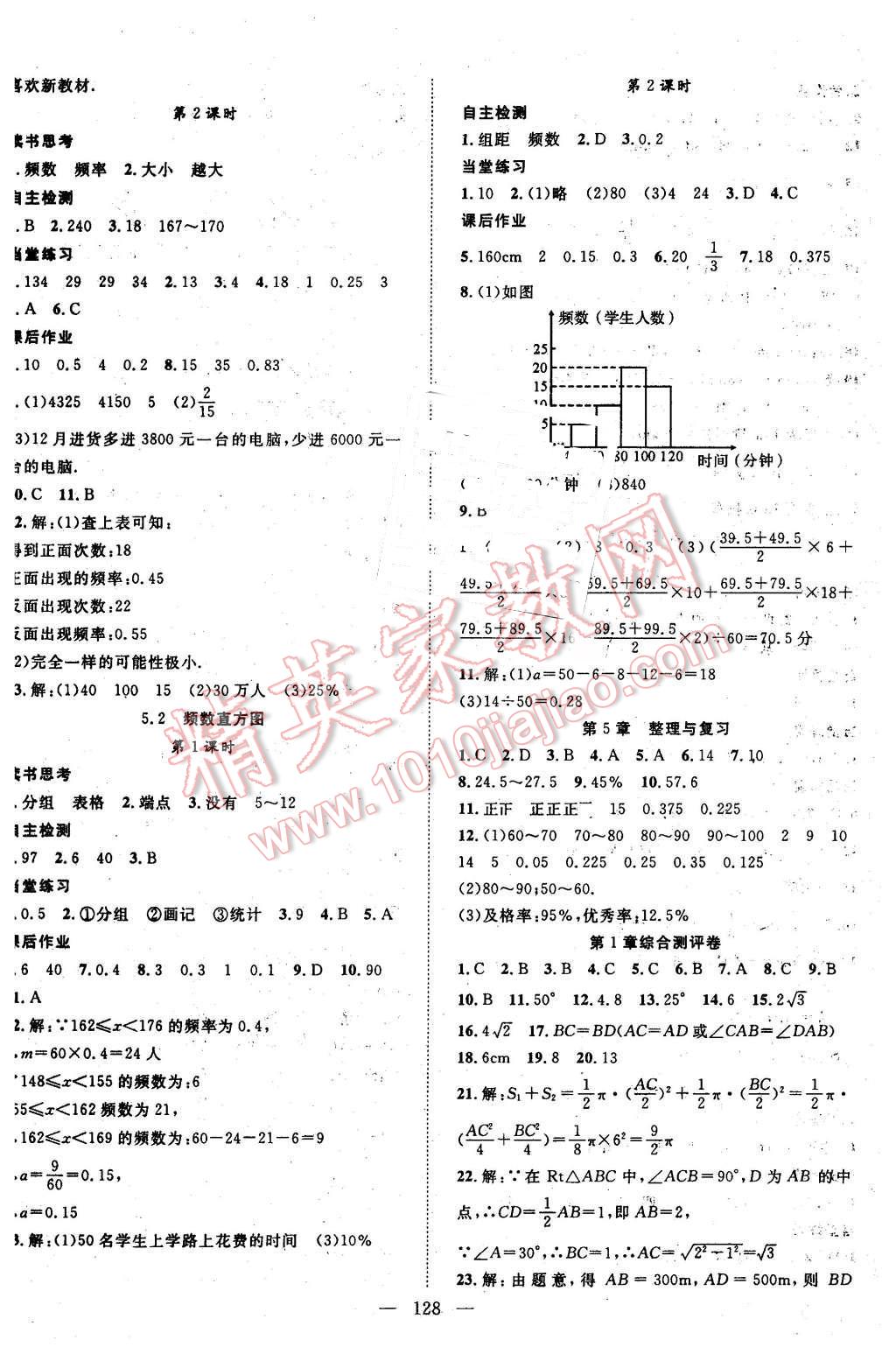 2016年名師學(xué)案八年級(jí)數(shù)學(xué)下冊(cè)湘教版 第16頁