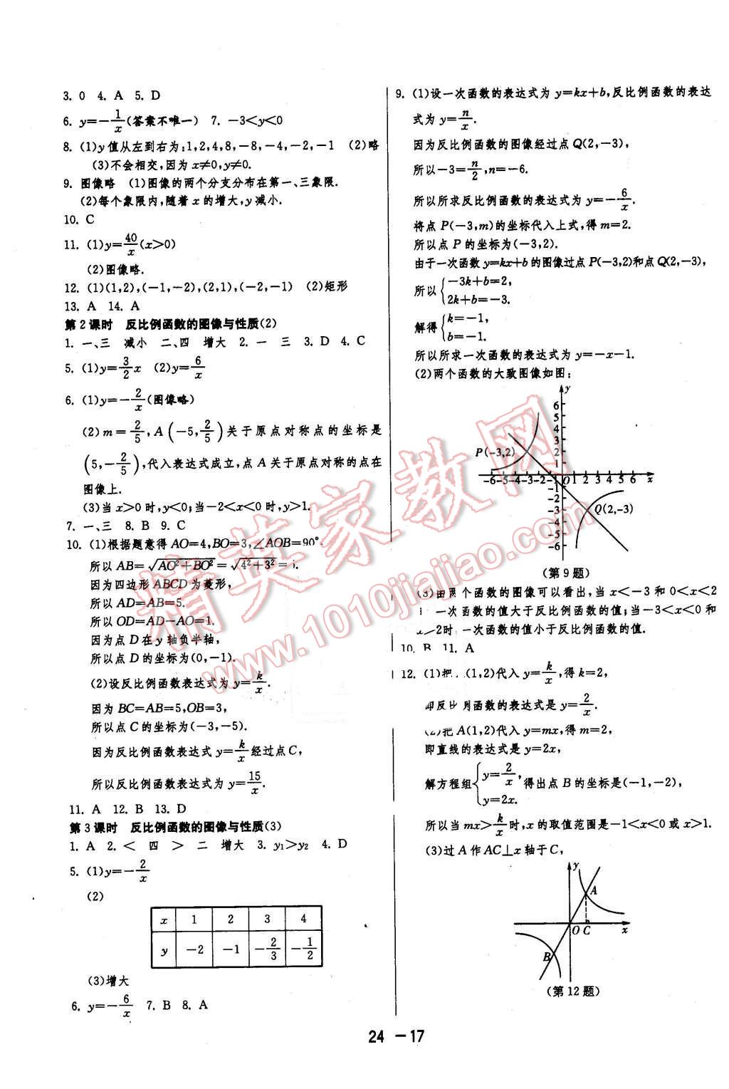 2016年1課3練單元達(dá)標(biāo)測試八年級數(shù)學(xué)下冊蘇科版 第17頁