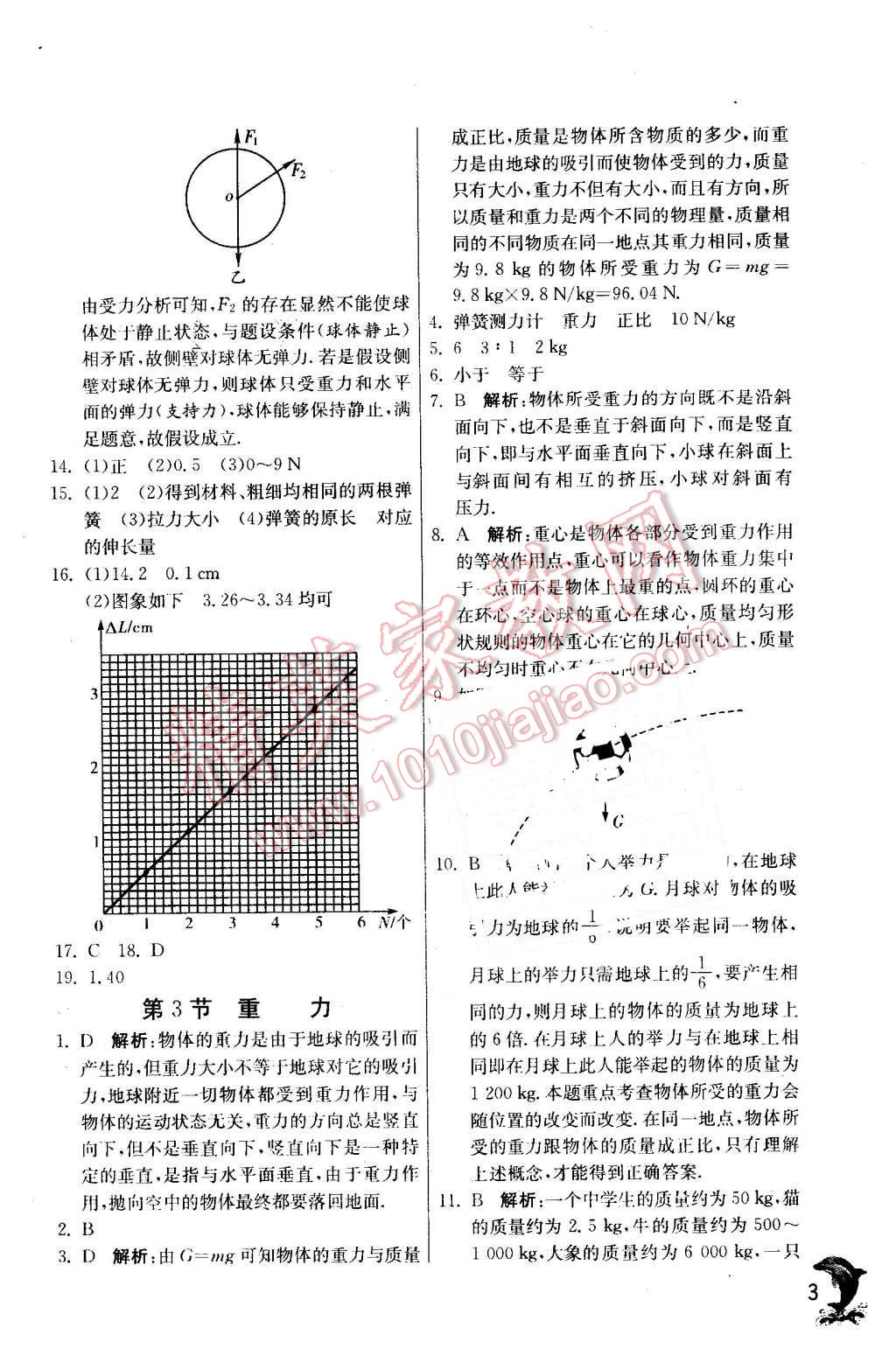 2016年實(shí)驗(yàn)班提優(yōu)訓(xùn)練八年級物理下冊人教版 第3頁