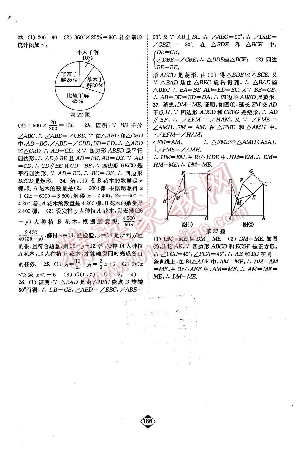 2015年轻松作业本八年级数学下册江苏版 第20页