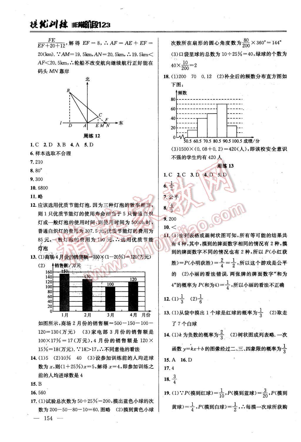 2016年提優(yōu)訓練非常階段123九年級數(shù)學下冊江蘇版 第10頁