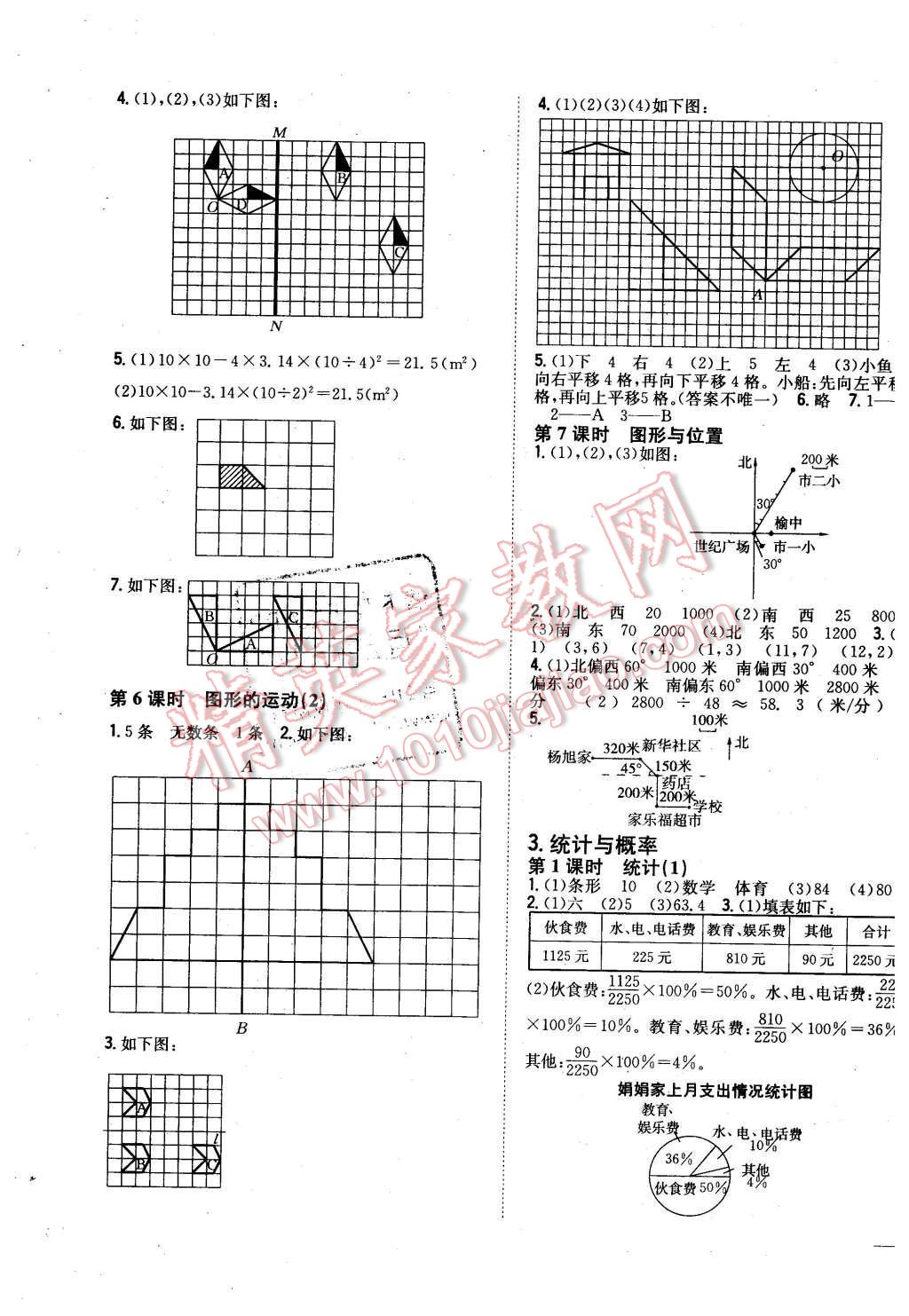 2016年全科王同步課時(shí)練習(xí)六年級(jí)數(shù)學(xué)下冊(cè)北師大版 第7頁