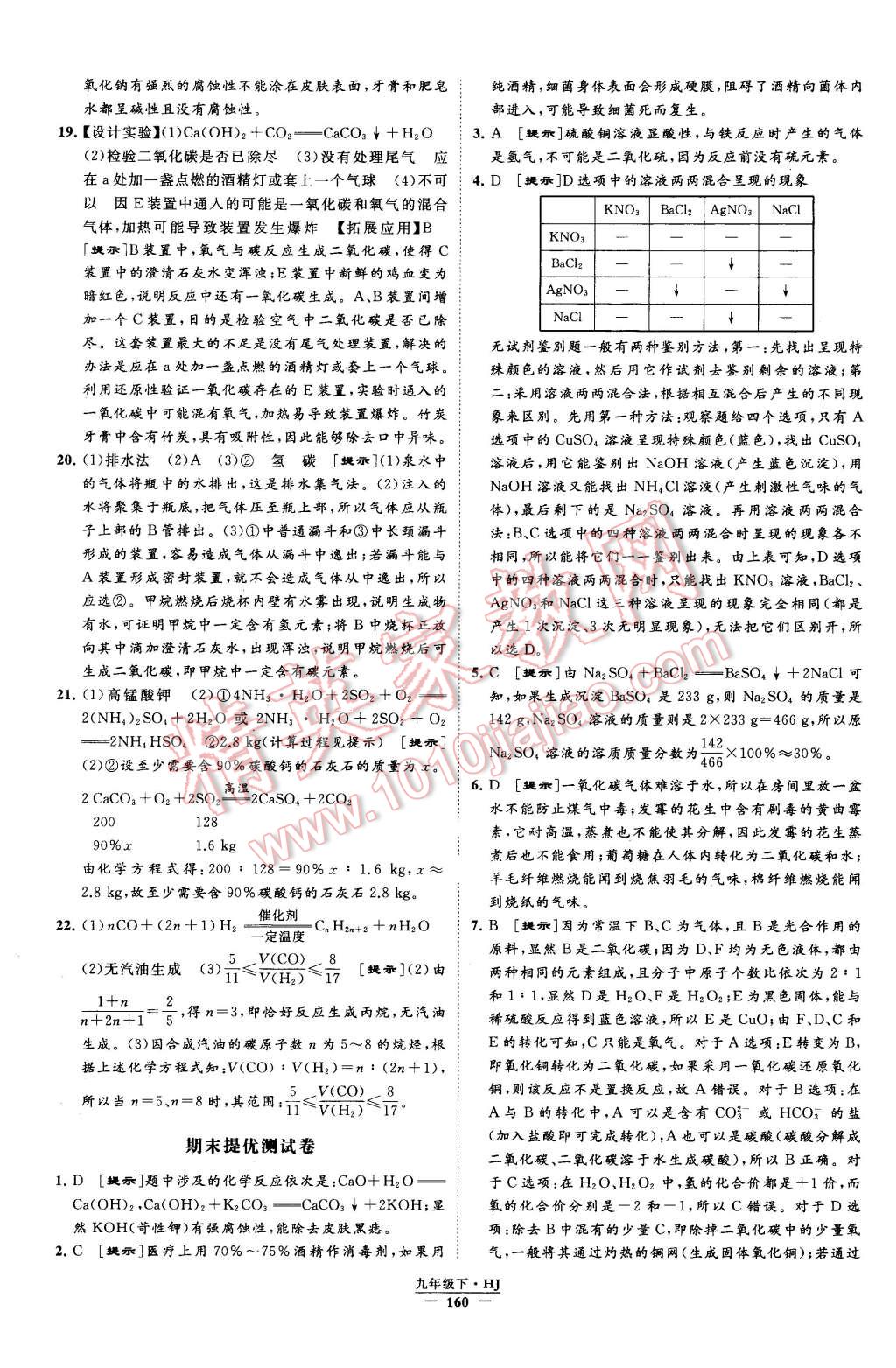 2016年經(jīng)綸學(xué)典學(xué)霸九年級化學(xué)下冊滬教版 第30頁