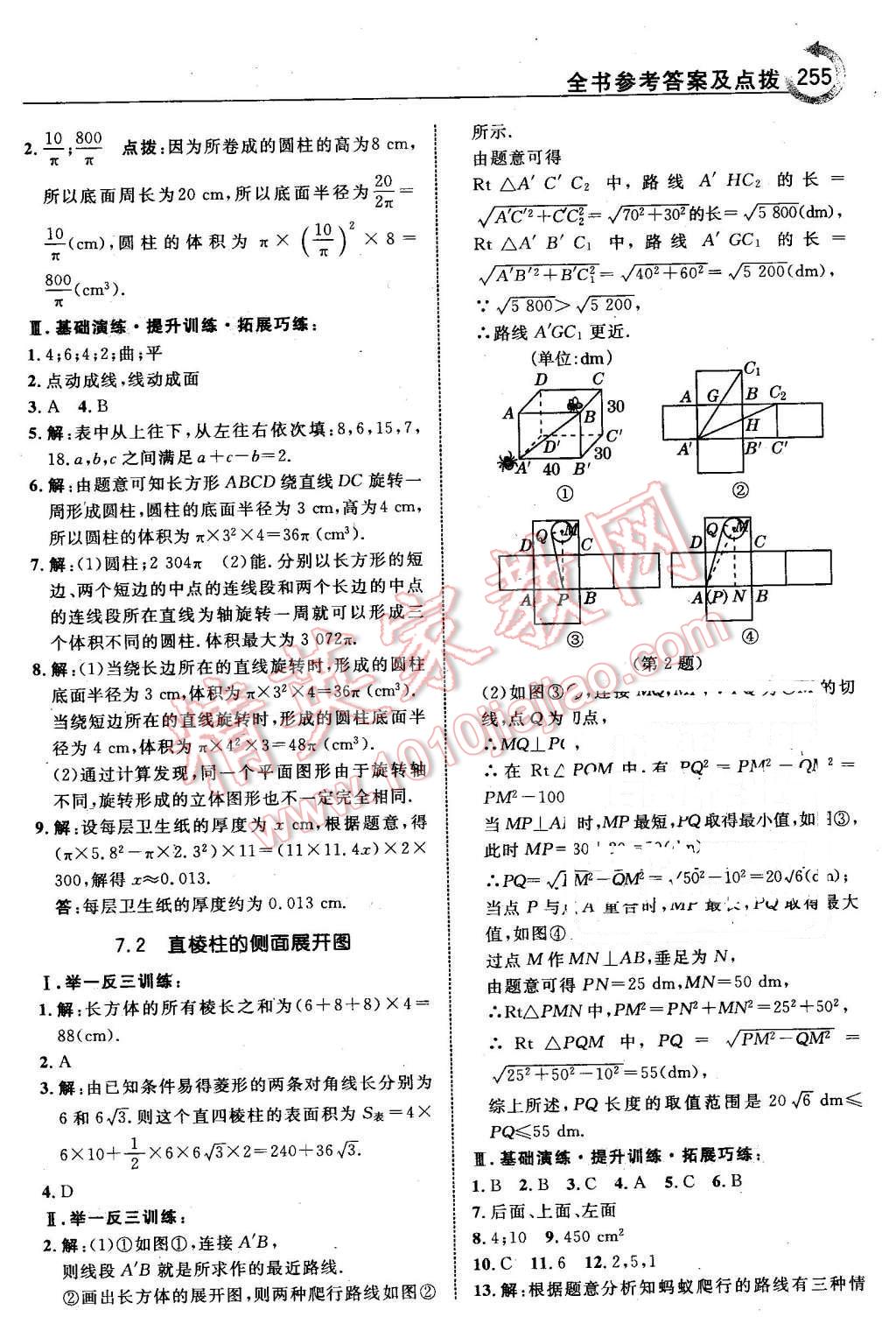 2016年特高級(jí)教師點(diǎn)撥九年級(jí)數(shù)學(xué)下冊(cè)青島版 第41頁